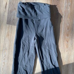 Aerie OG Foldover super flare hi-rise yoga pants